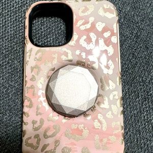 Pink leopard IPHONE 12PRO CASE